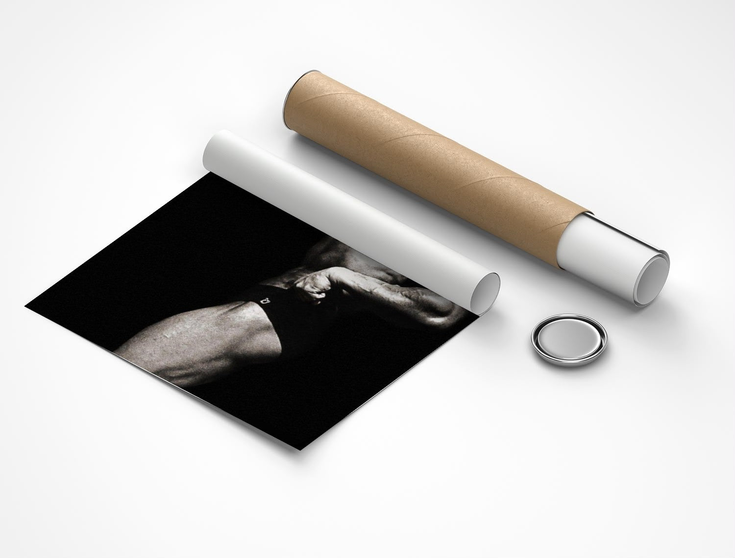 Rolled poster