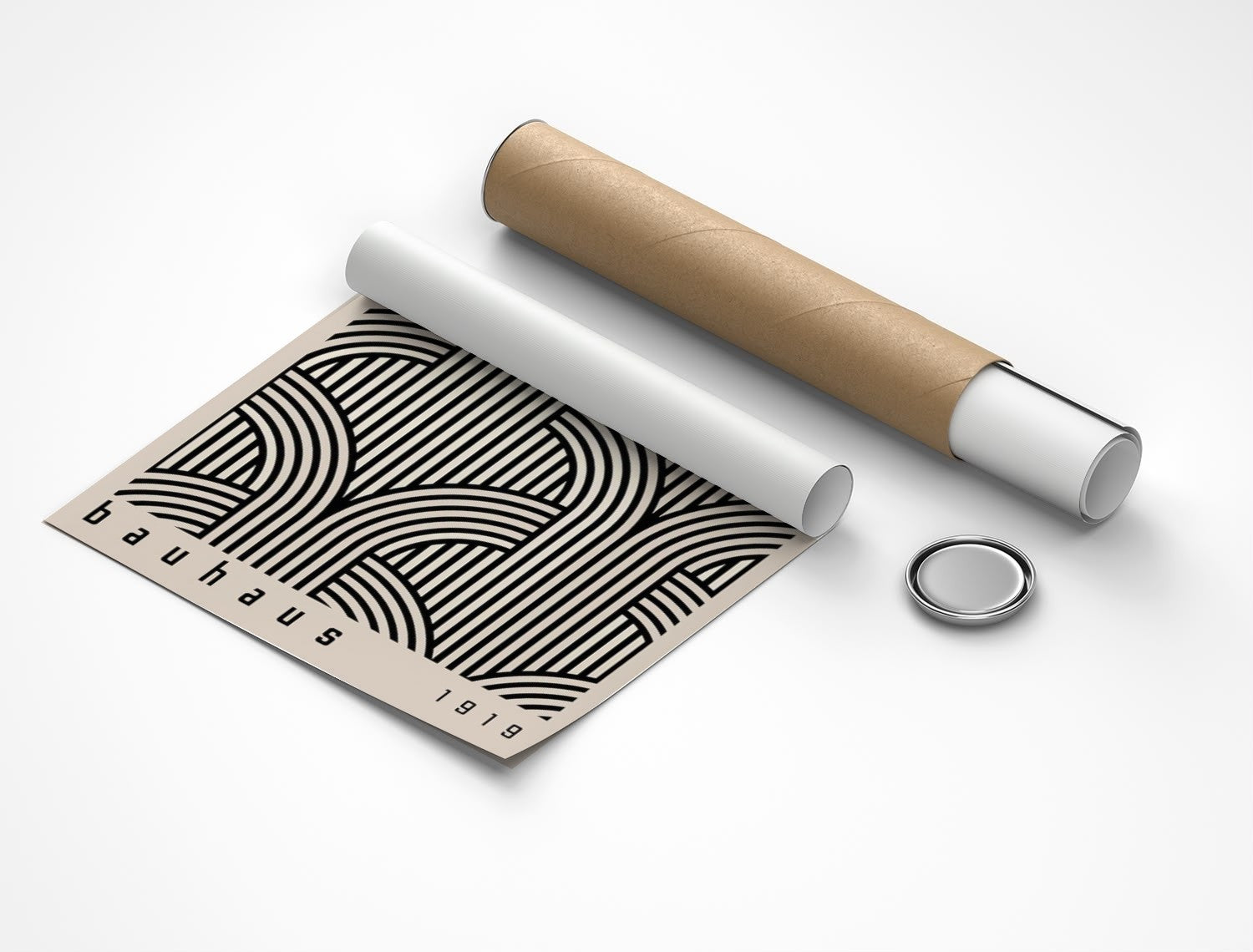 Rolled poster