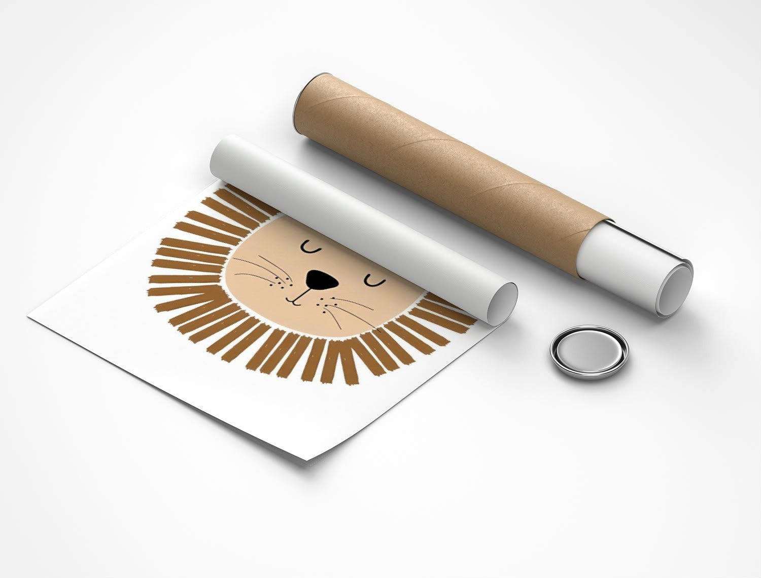 Rolled poster