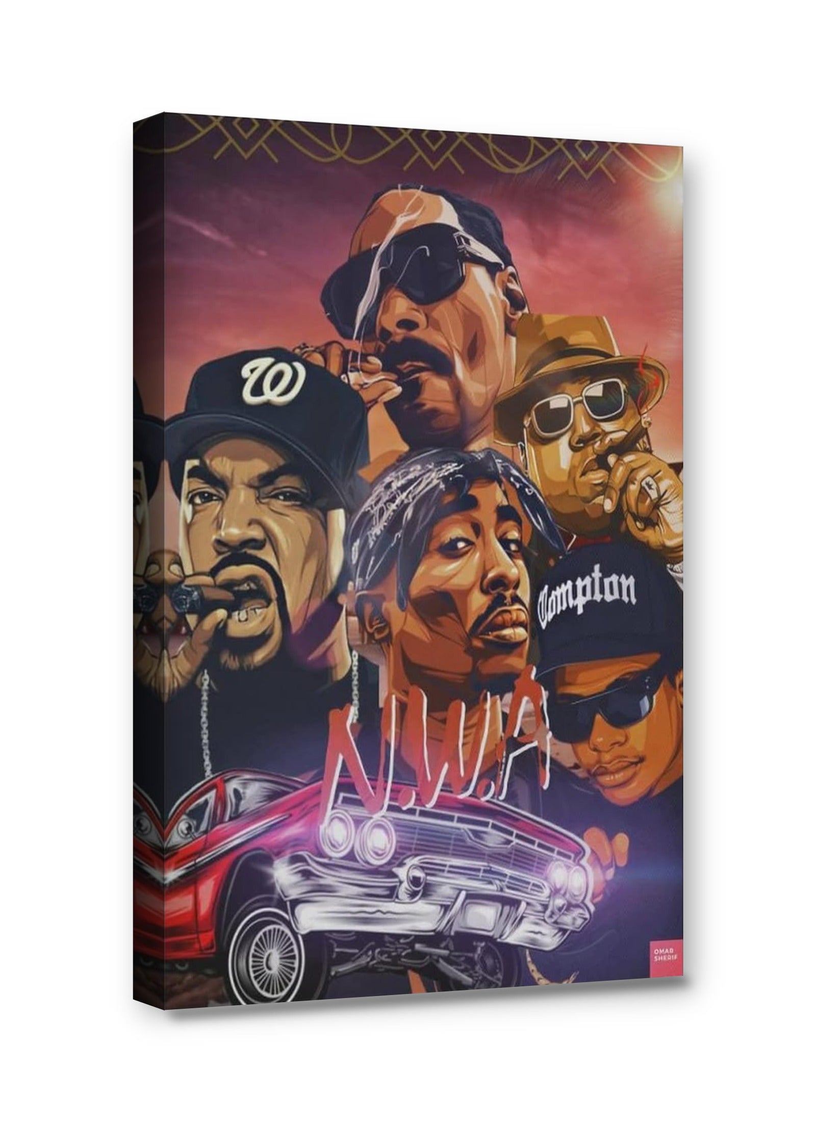 Framed canvas
