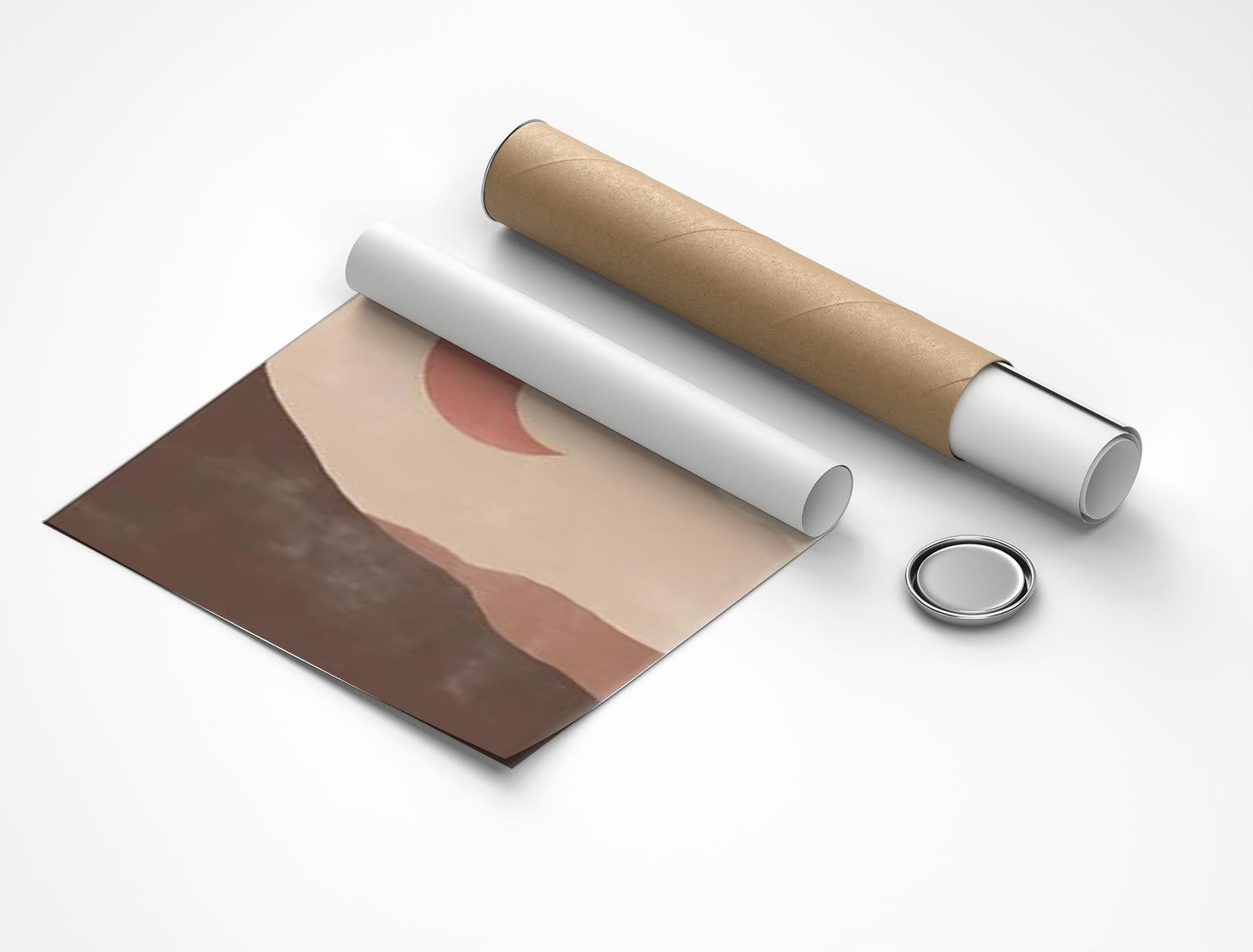 Rolled poster