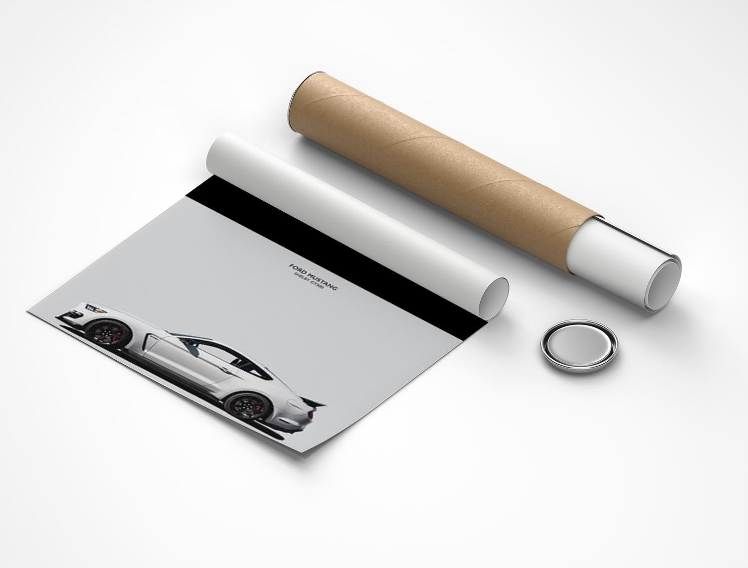 Rolled poster