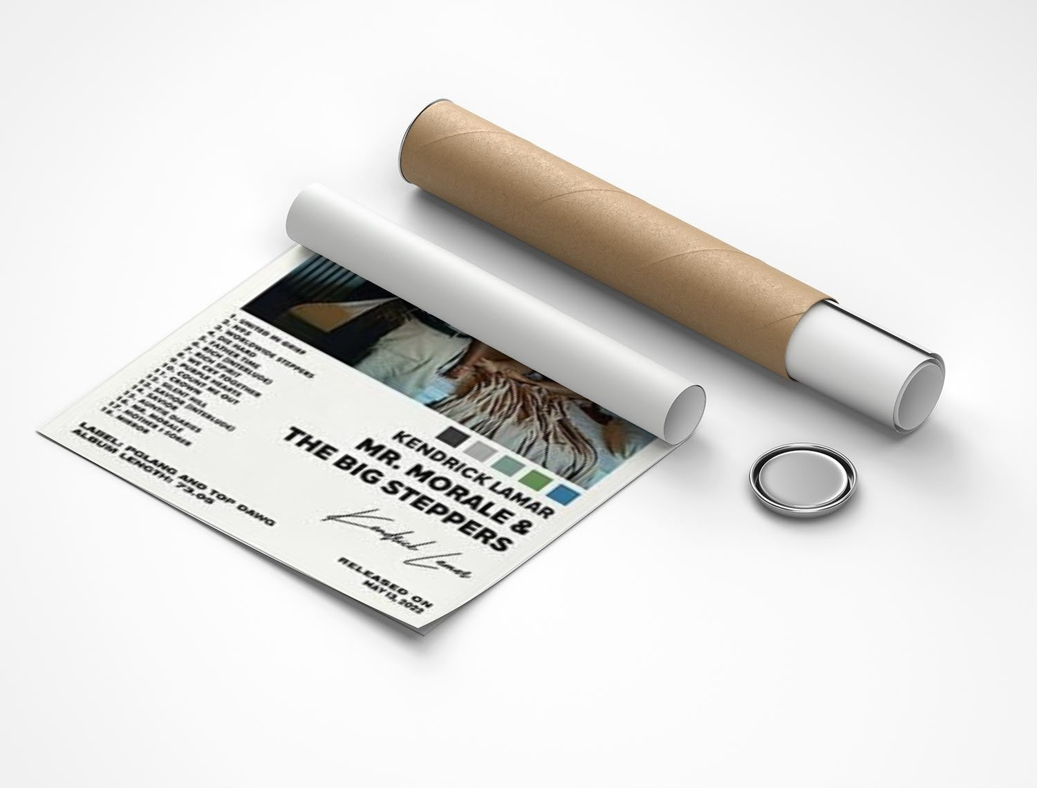 Rolled poster