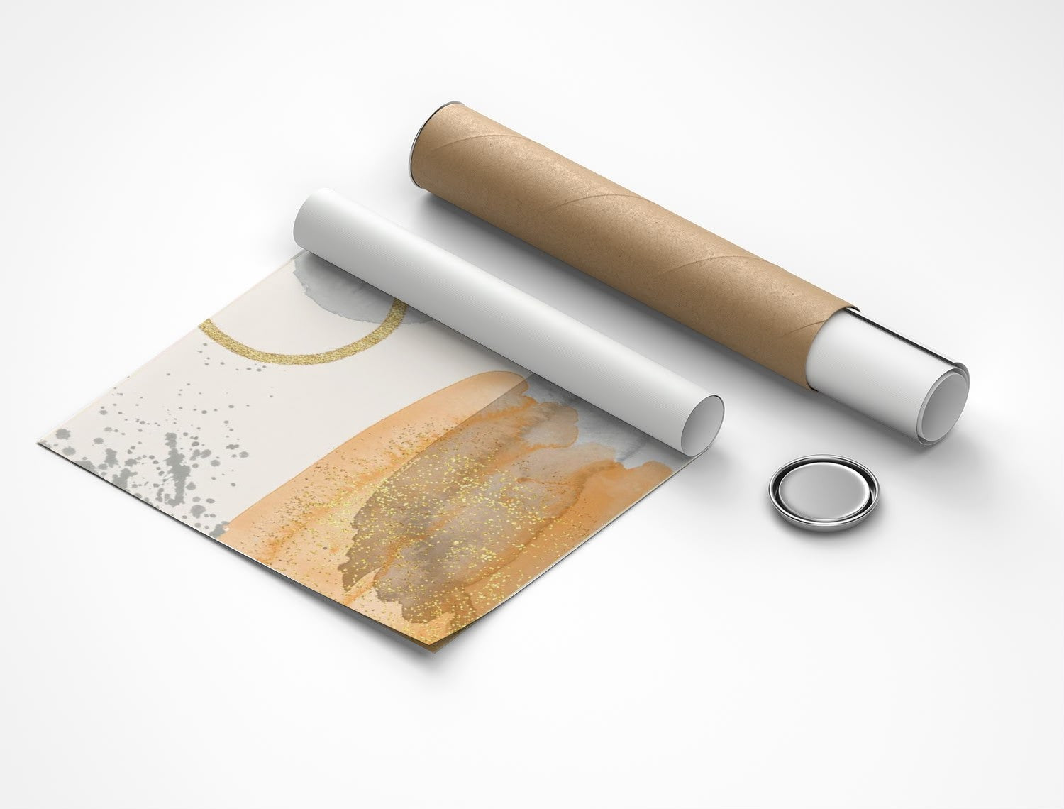 Rolled poster