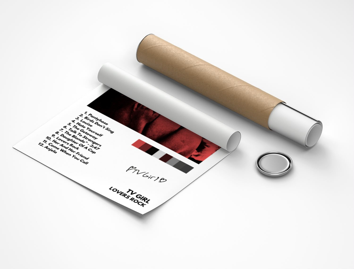 Rolled poster