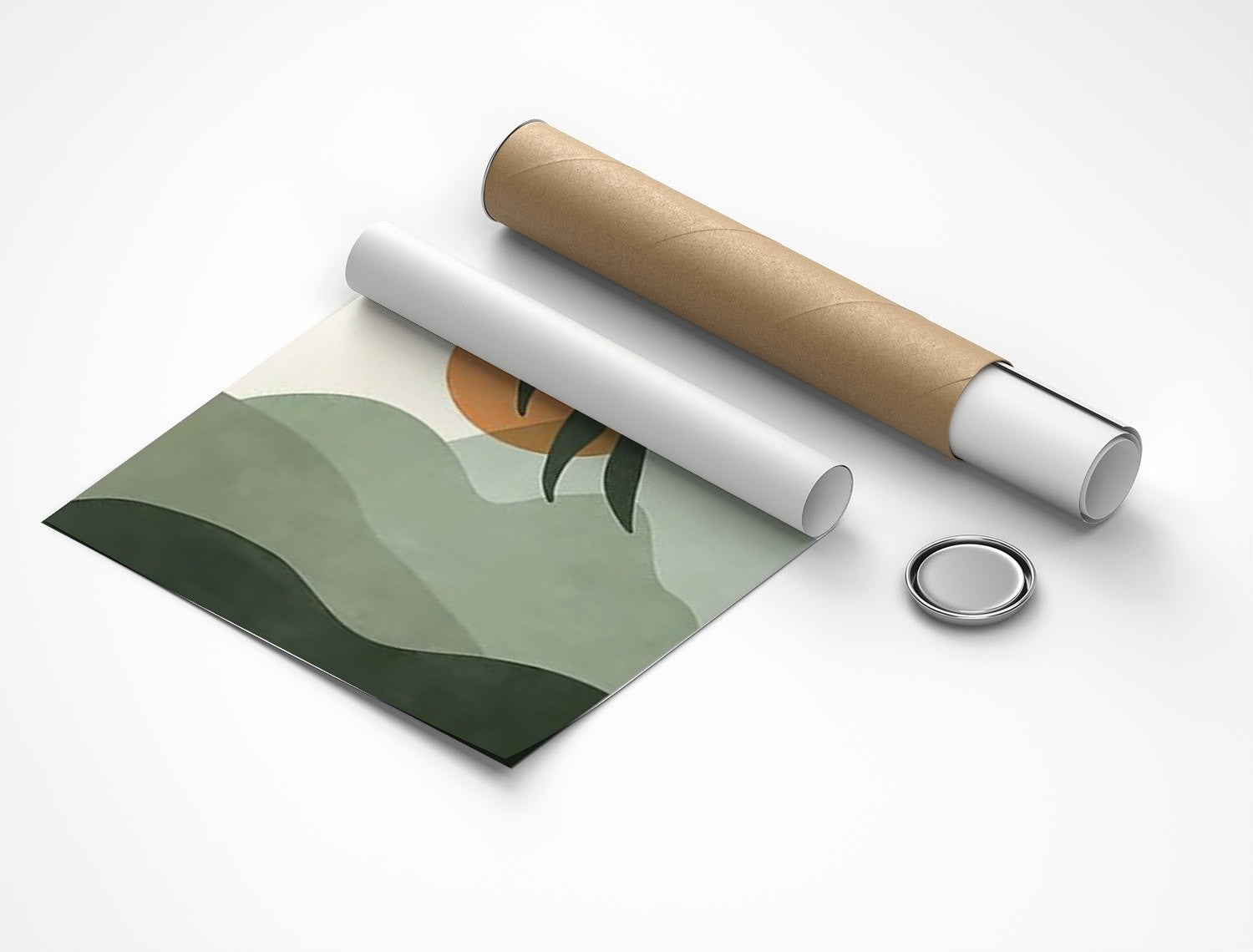 Rolled poster