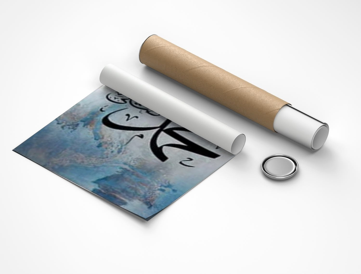 Rolled poster