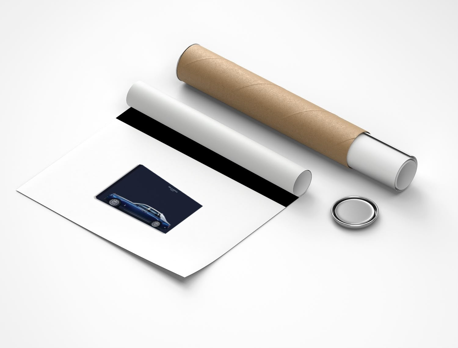 Rolled poster