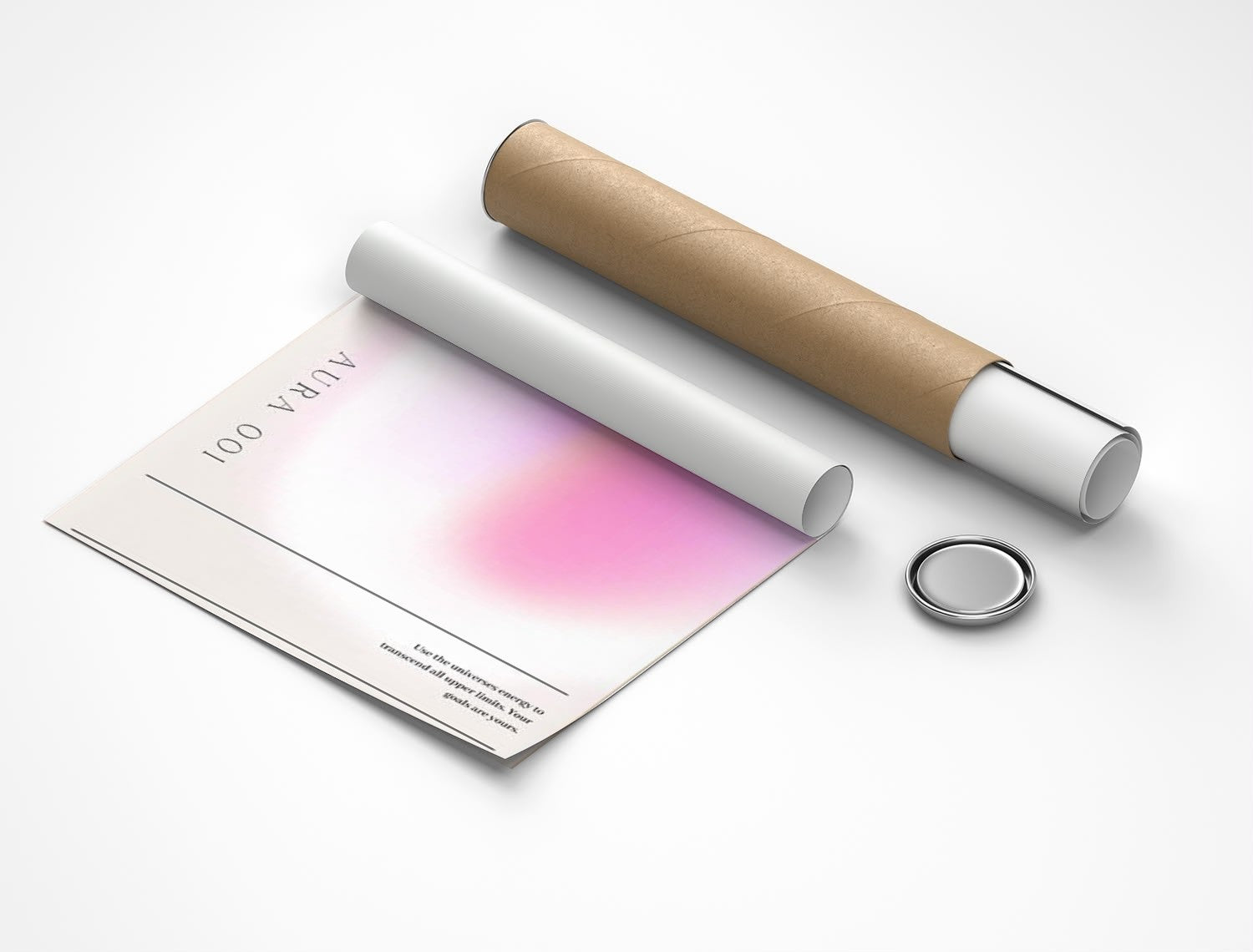 Rolled poster