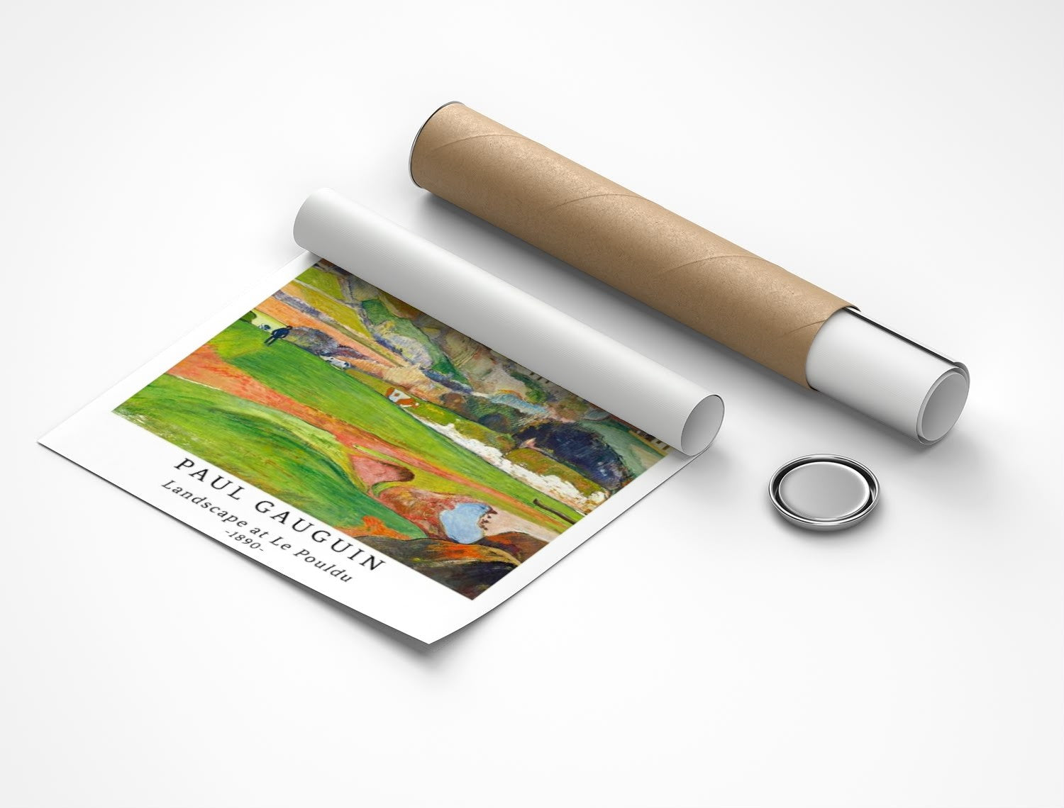Rolled poster