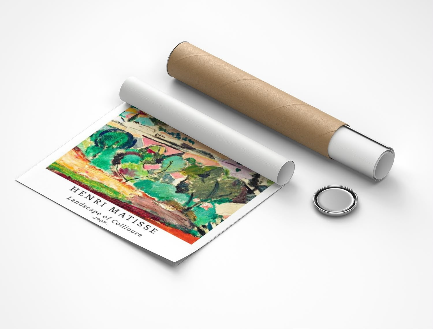 Rolled poster