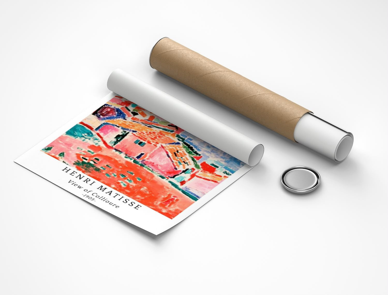 Rolled poster