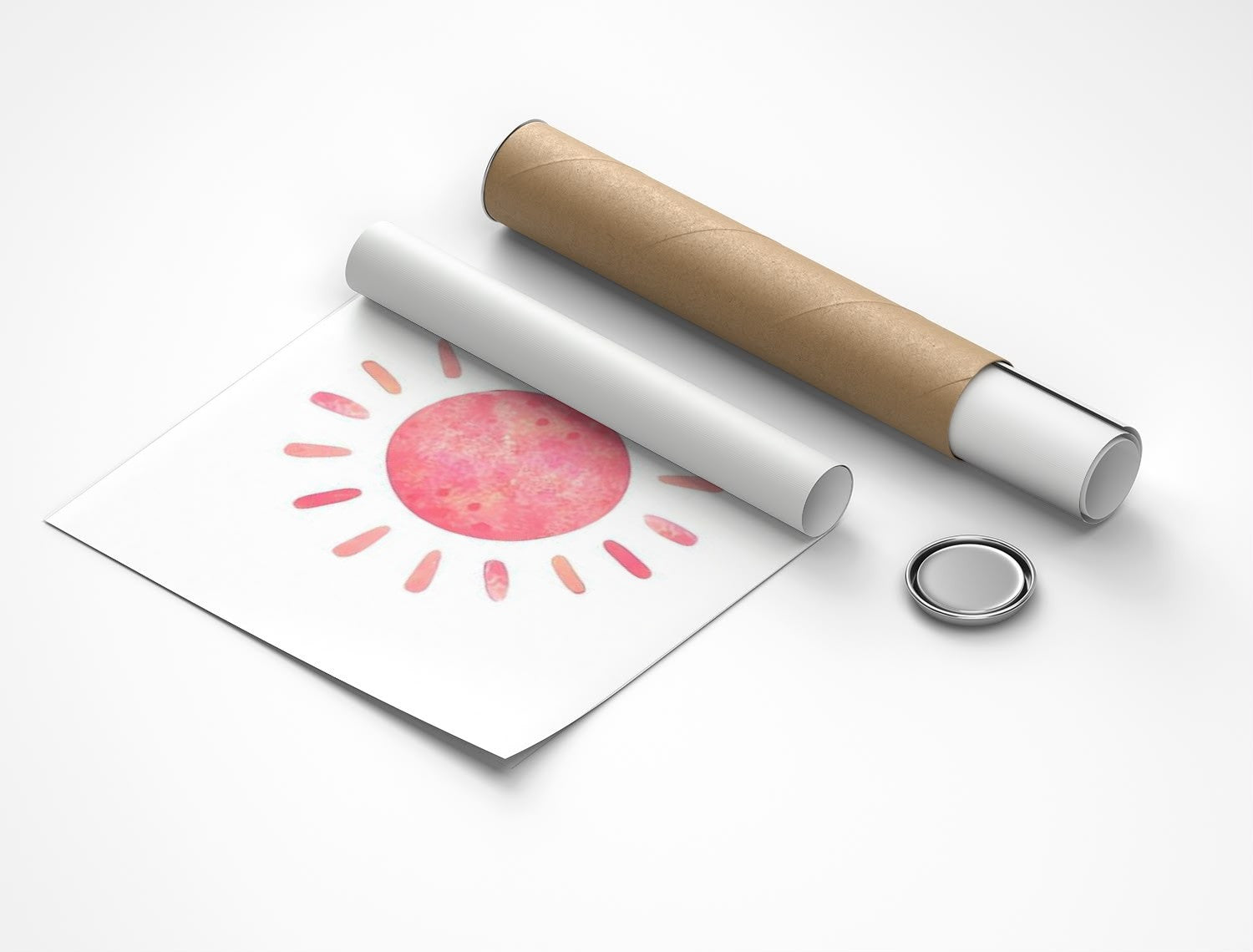 Rolled poster