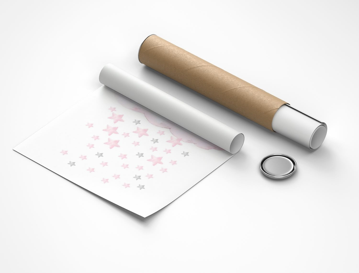 Rolled poster