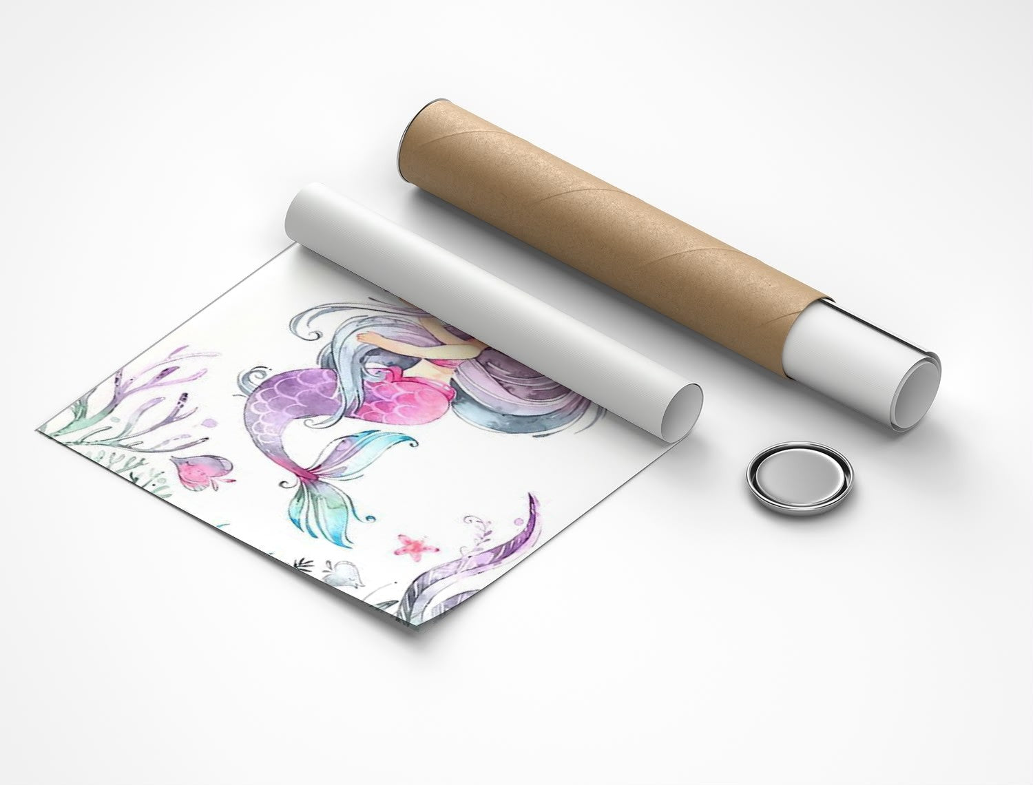 Rolled poster