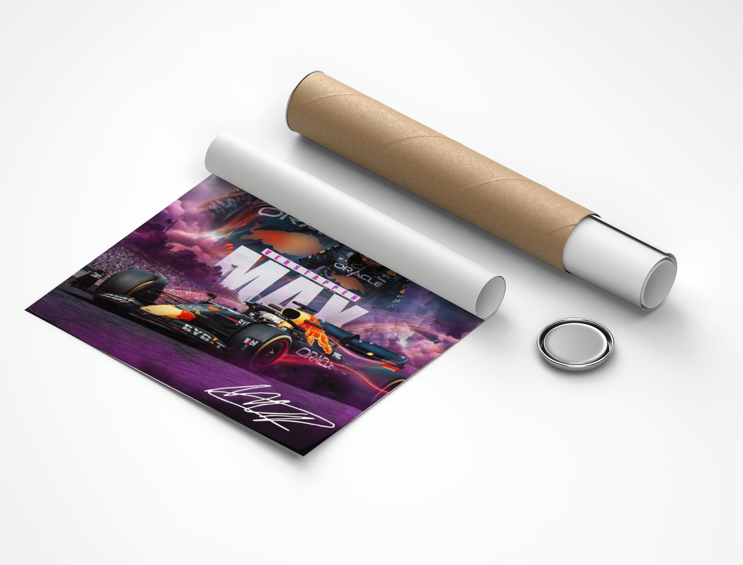 Rolled poster