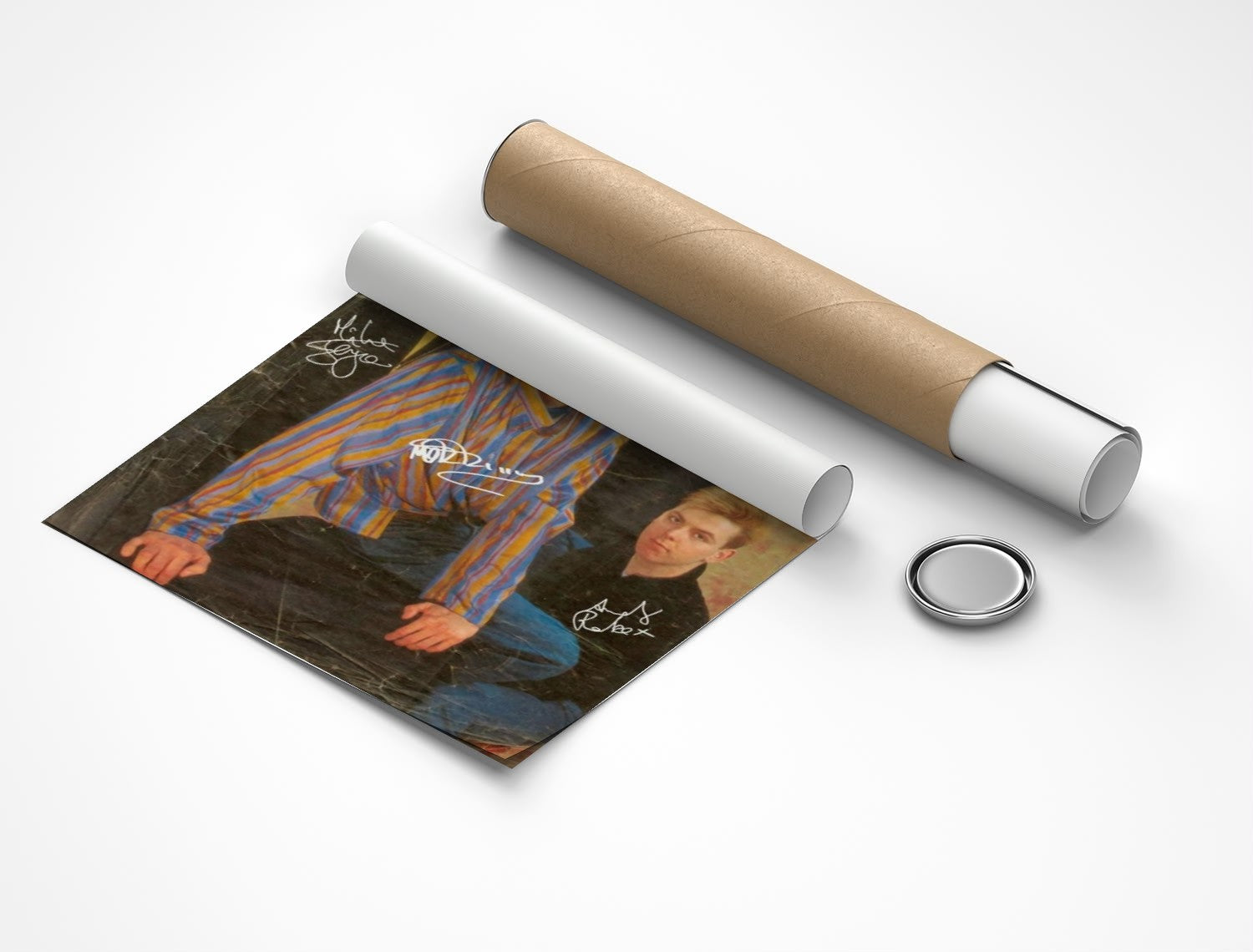 Rolled poster