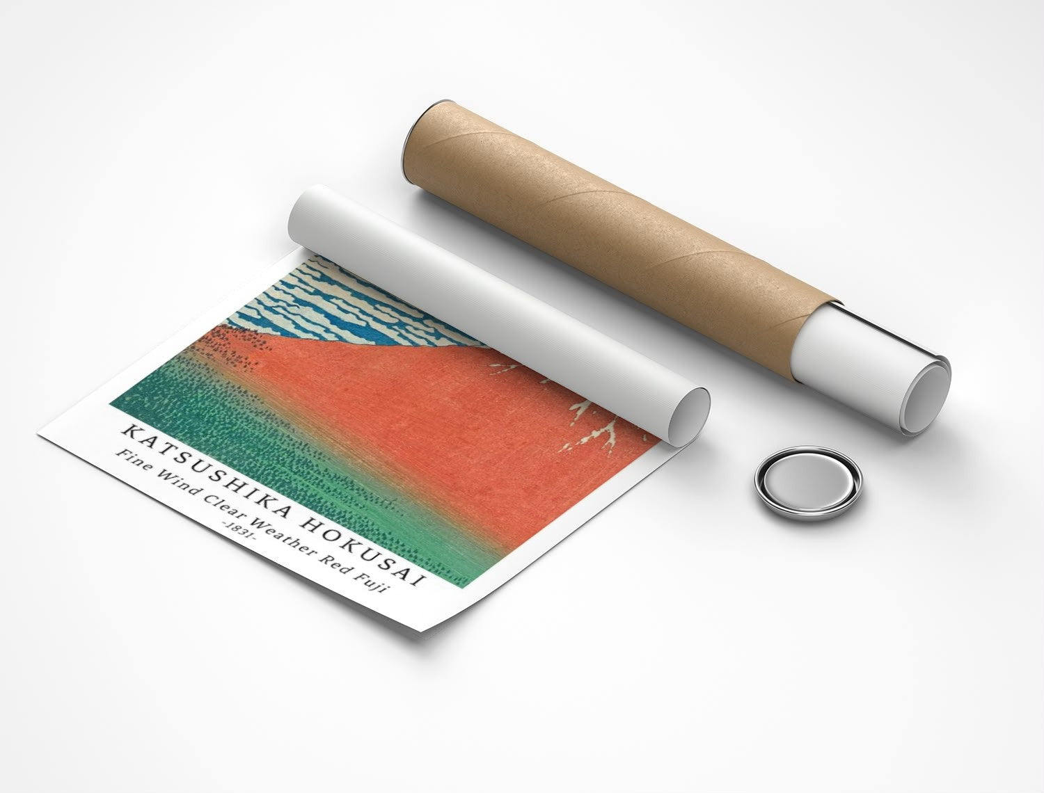 Rolled poster