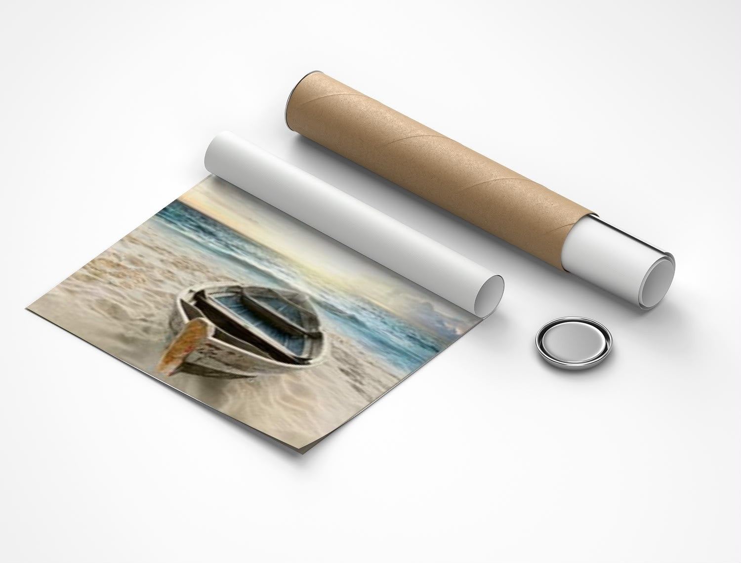 Rolled poster