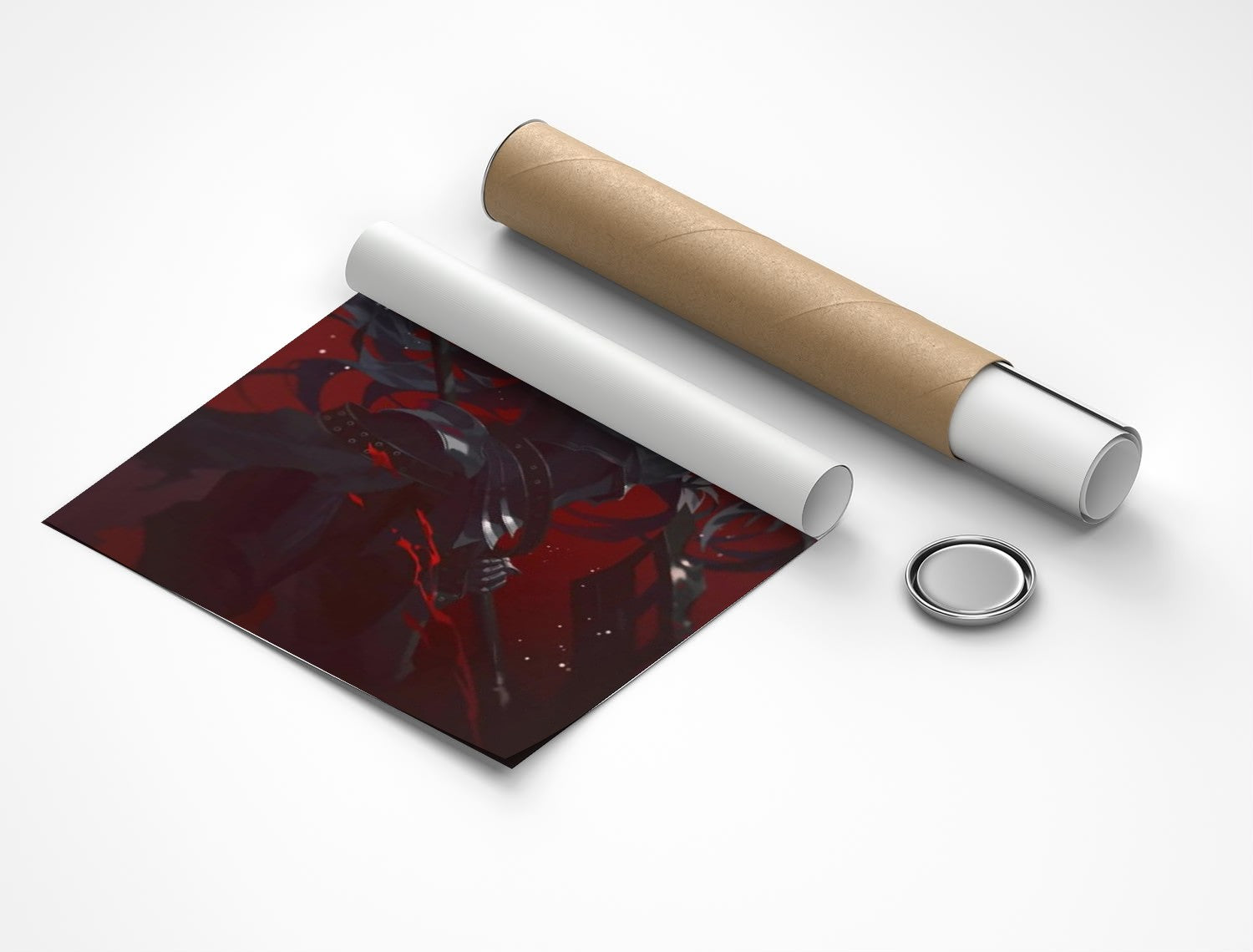 Rolled poster