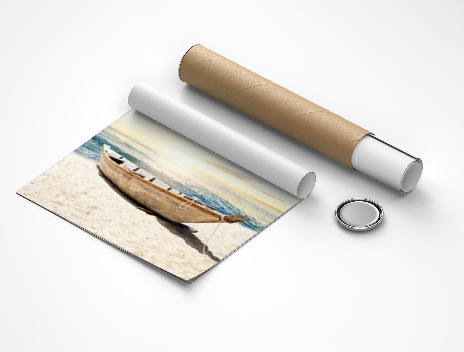 Rolled poster
