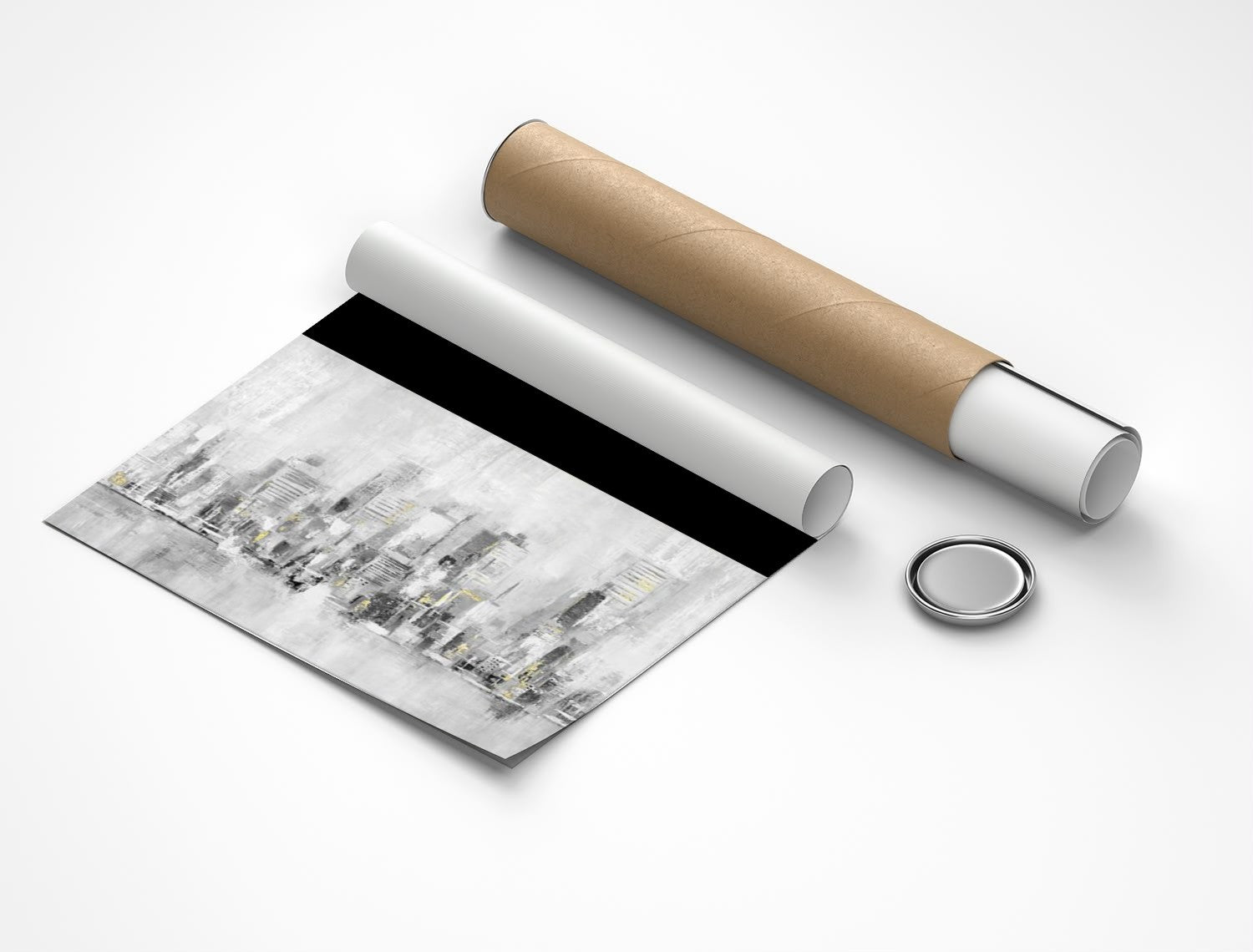 Rolled poster