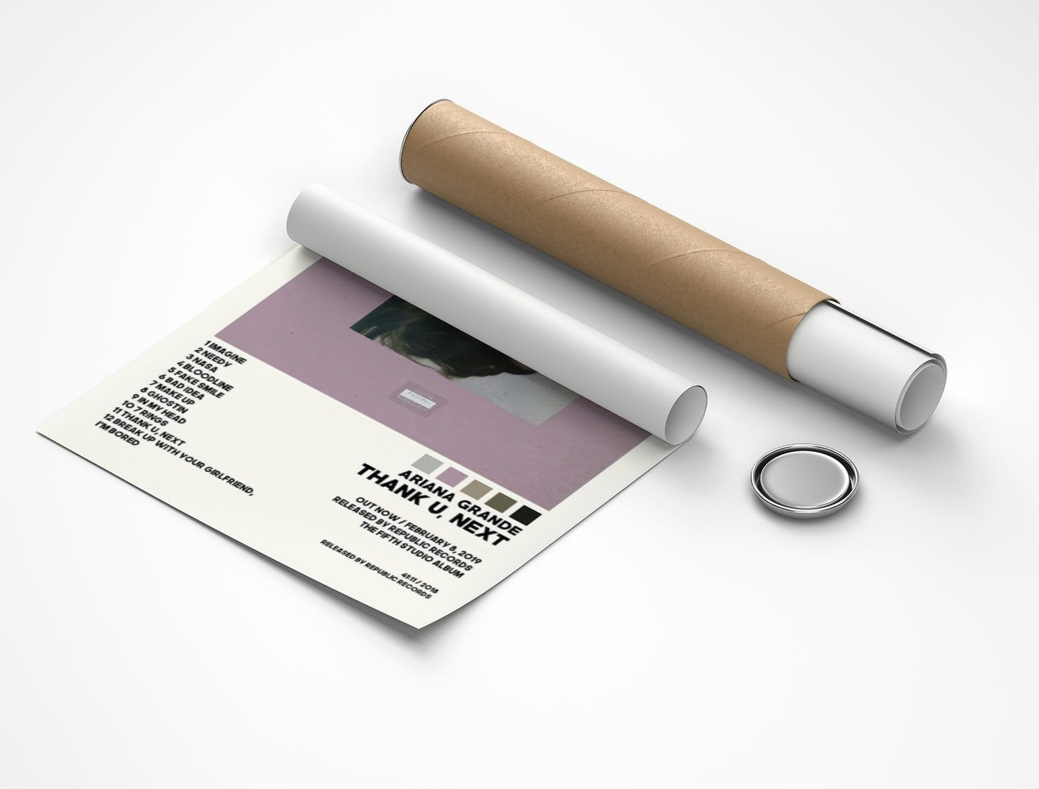 Rolled poster