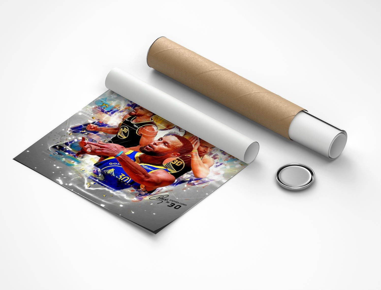 Rolled poster