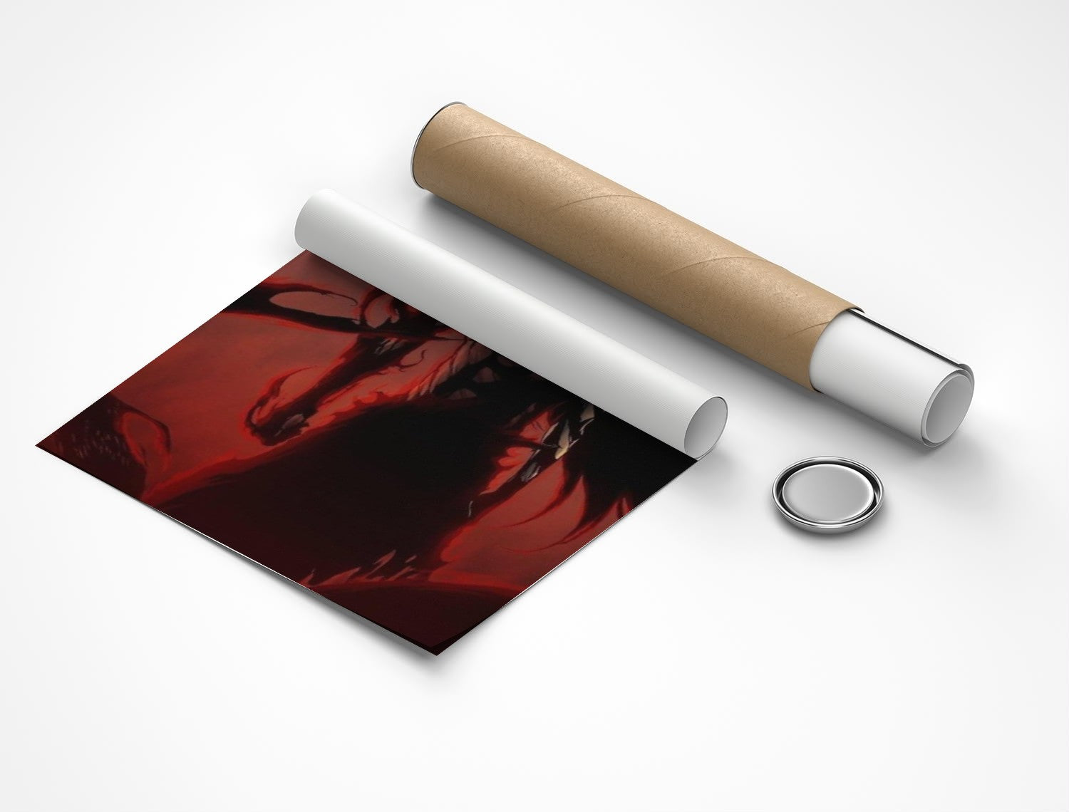 Rolled poster