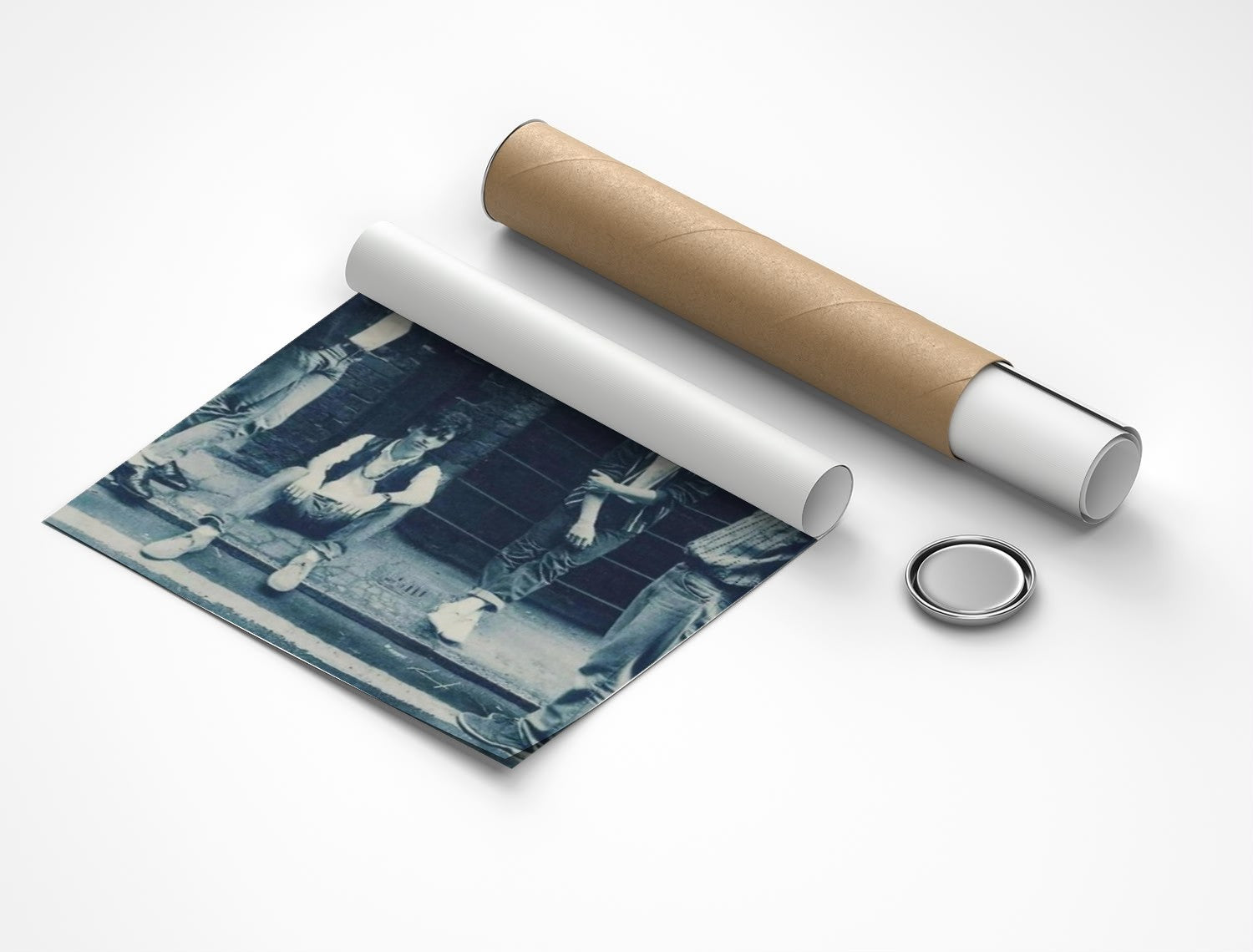Rolled poster
