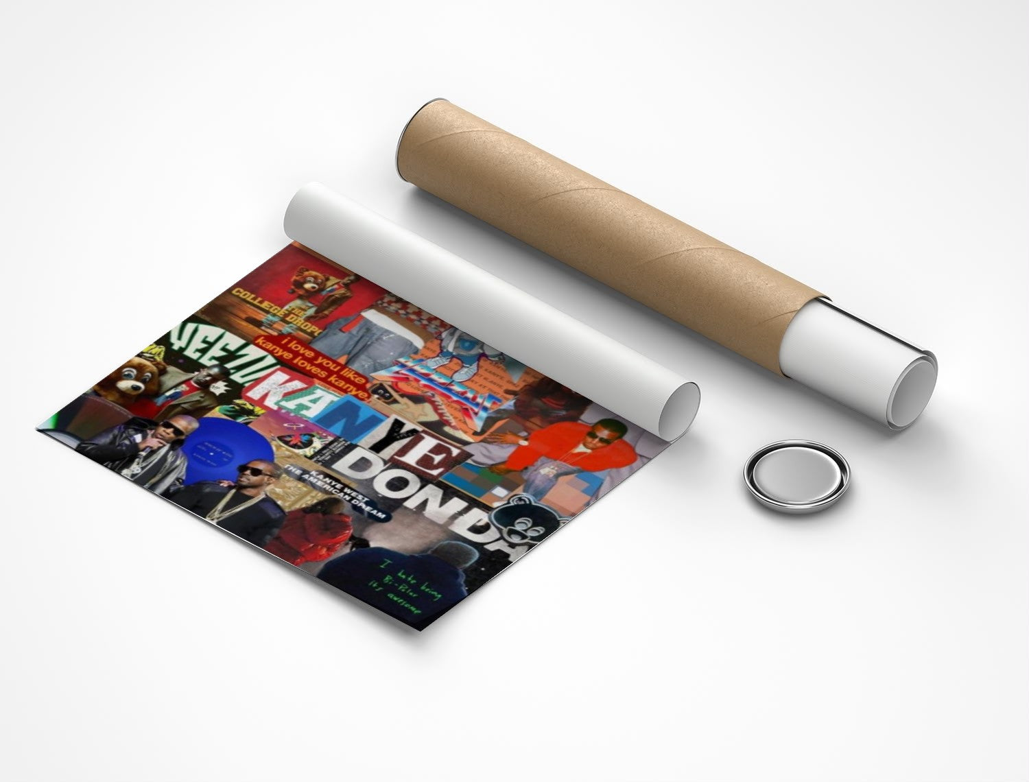 Rolled poster