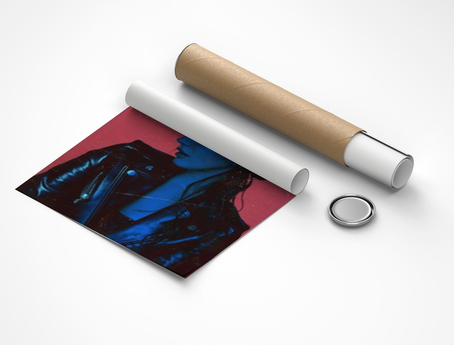 Rolled poster