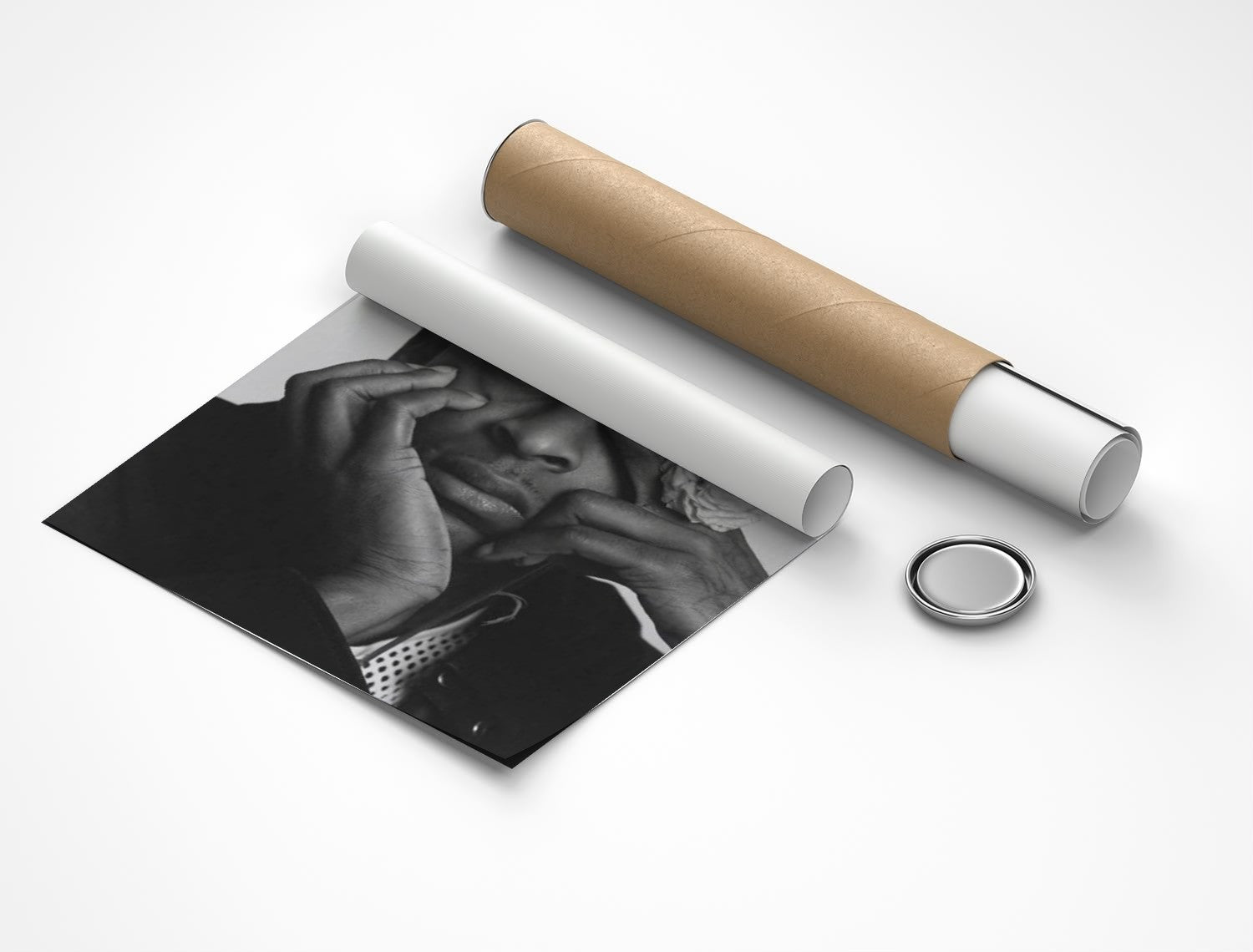 Rolled poster