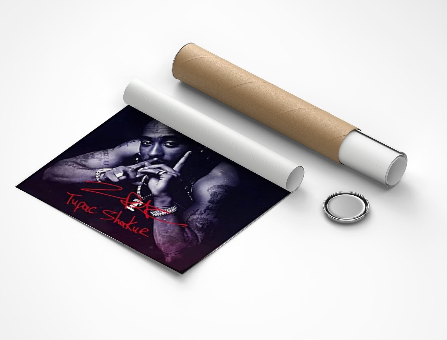Rolled poster