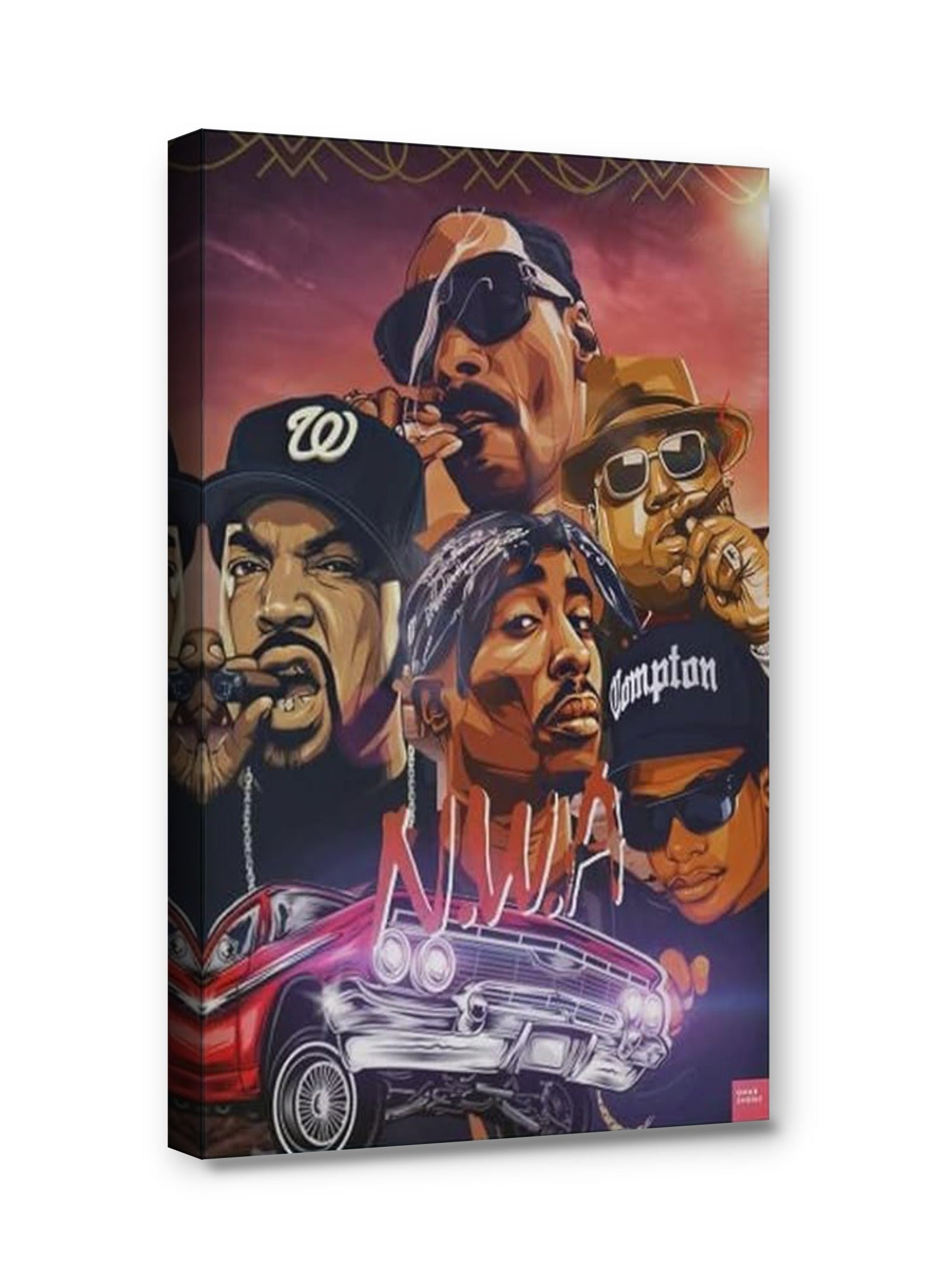 Framed canvas