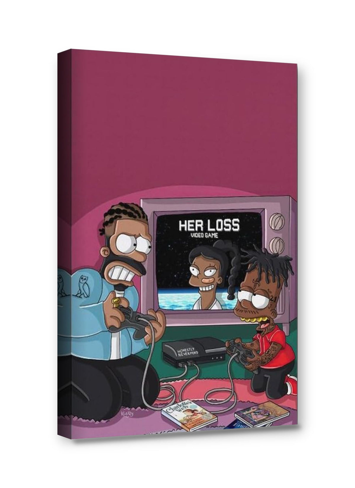 Framed canvas