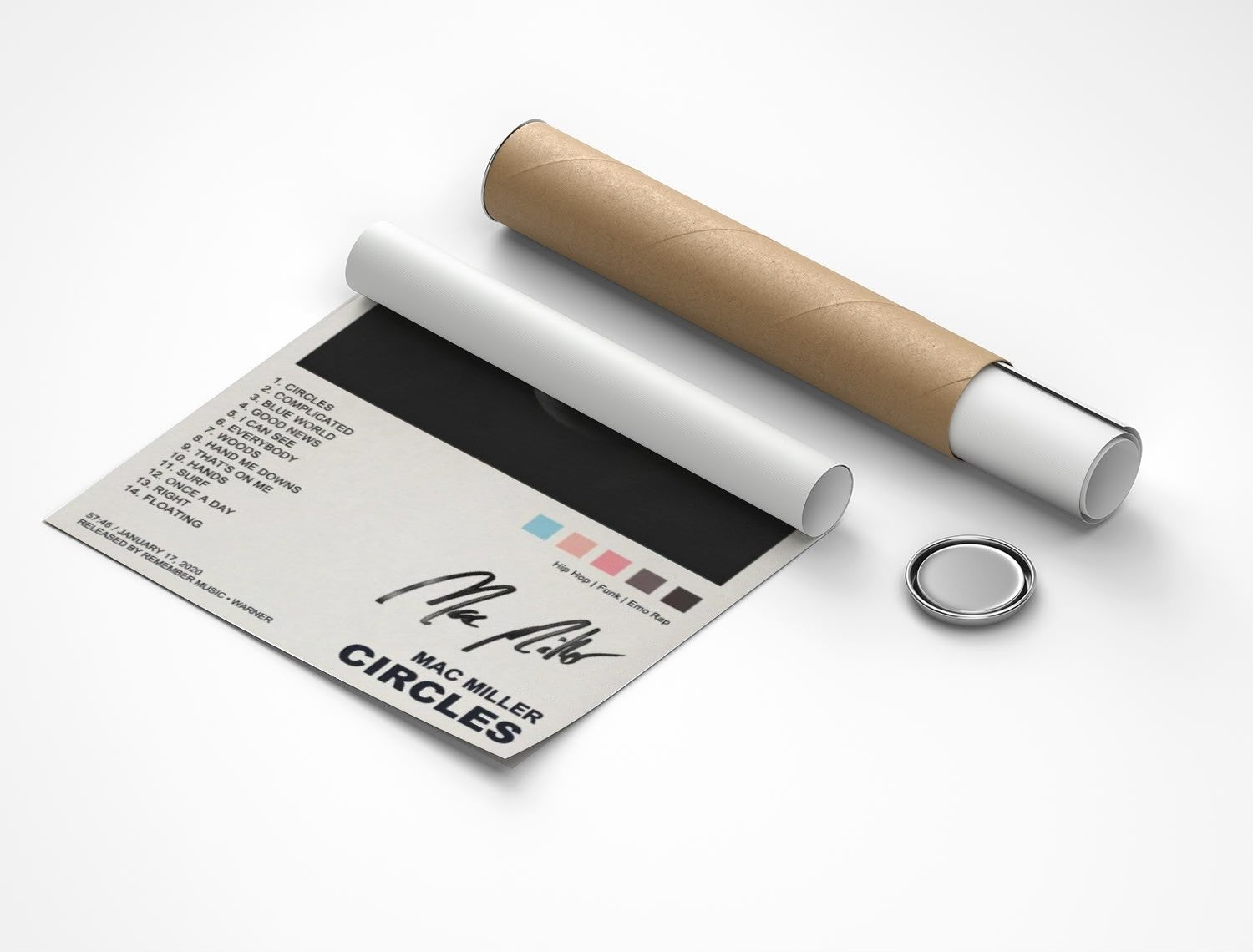 Rolled poster