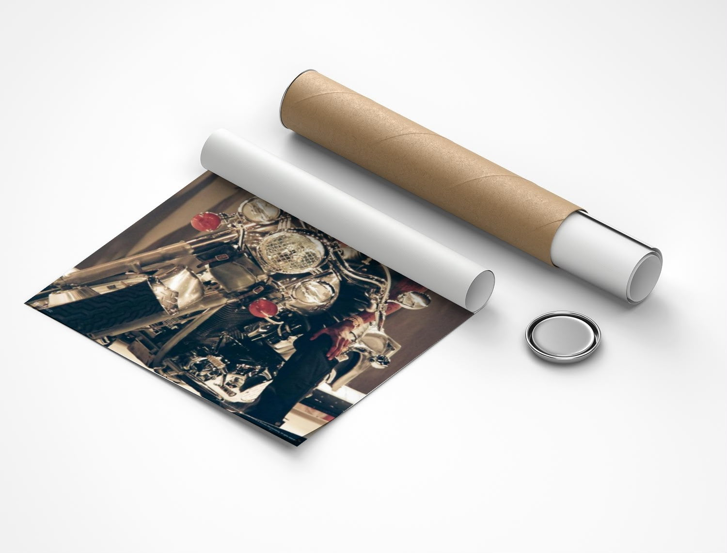 Rolled poster