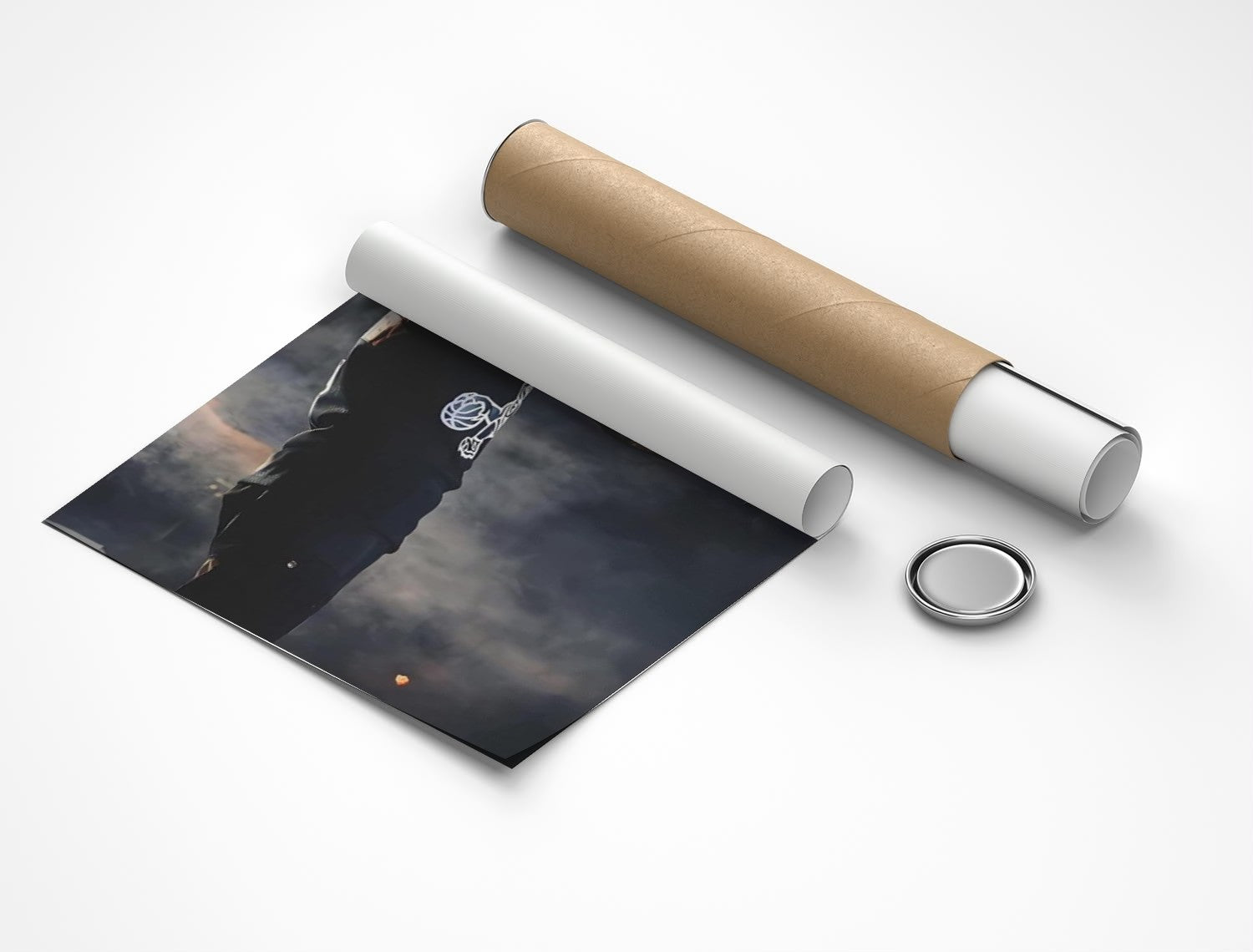 Rolled poster