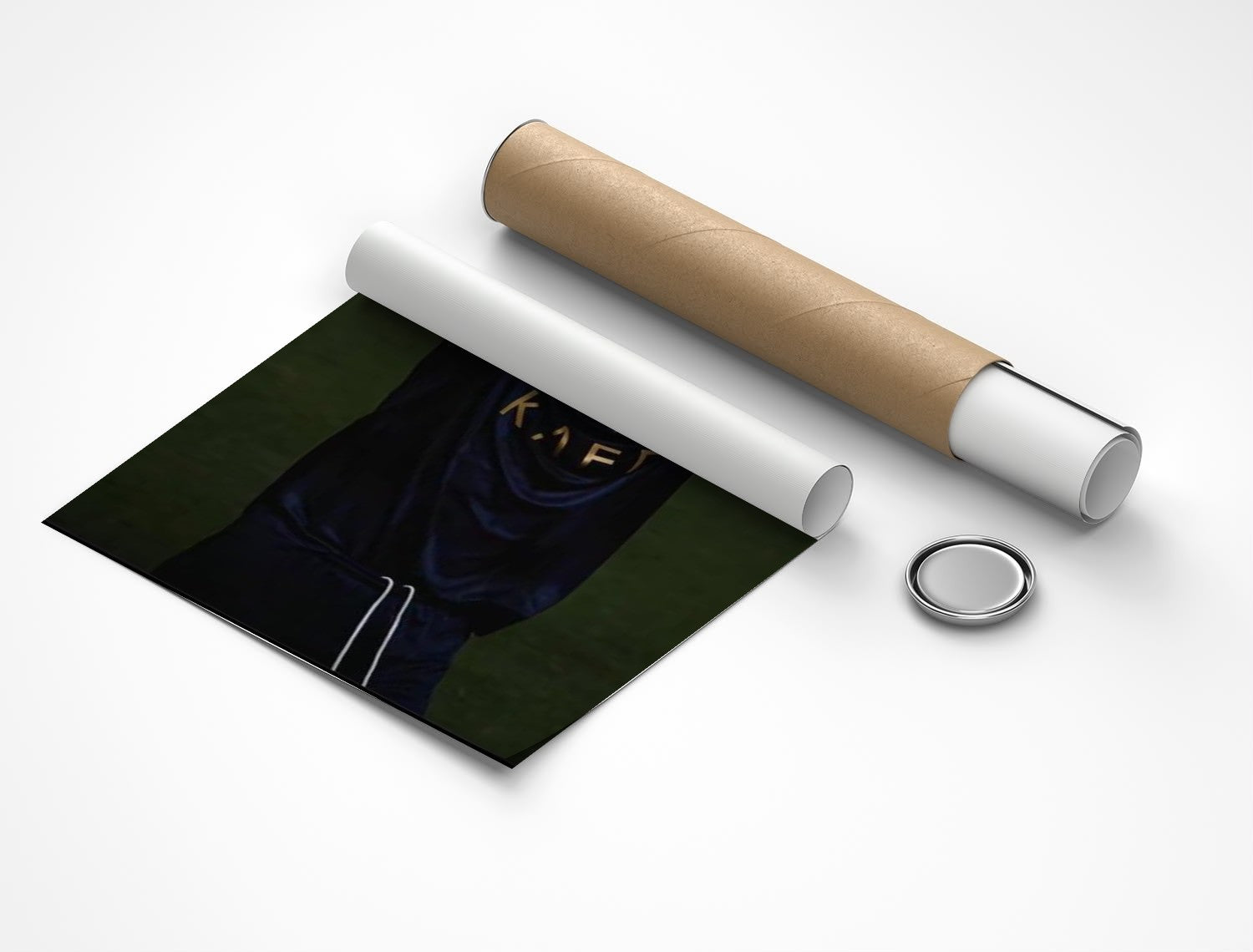Rolled poster