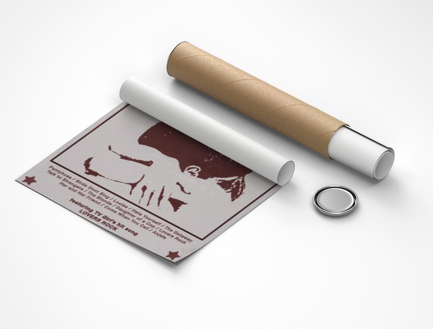 Rolled poster