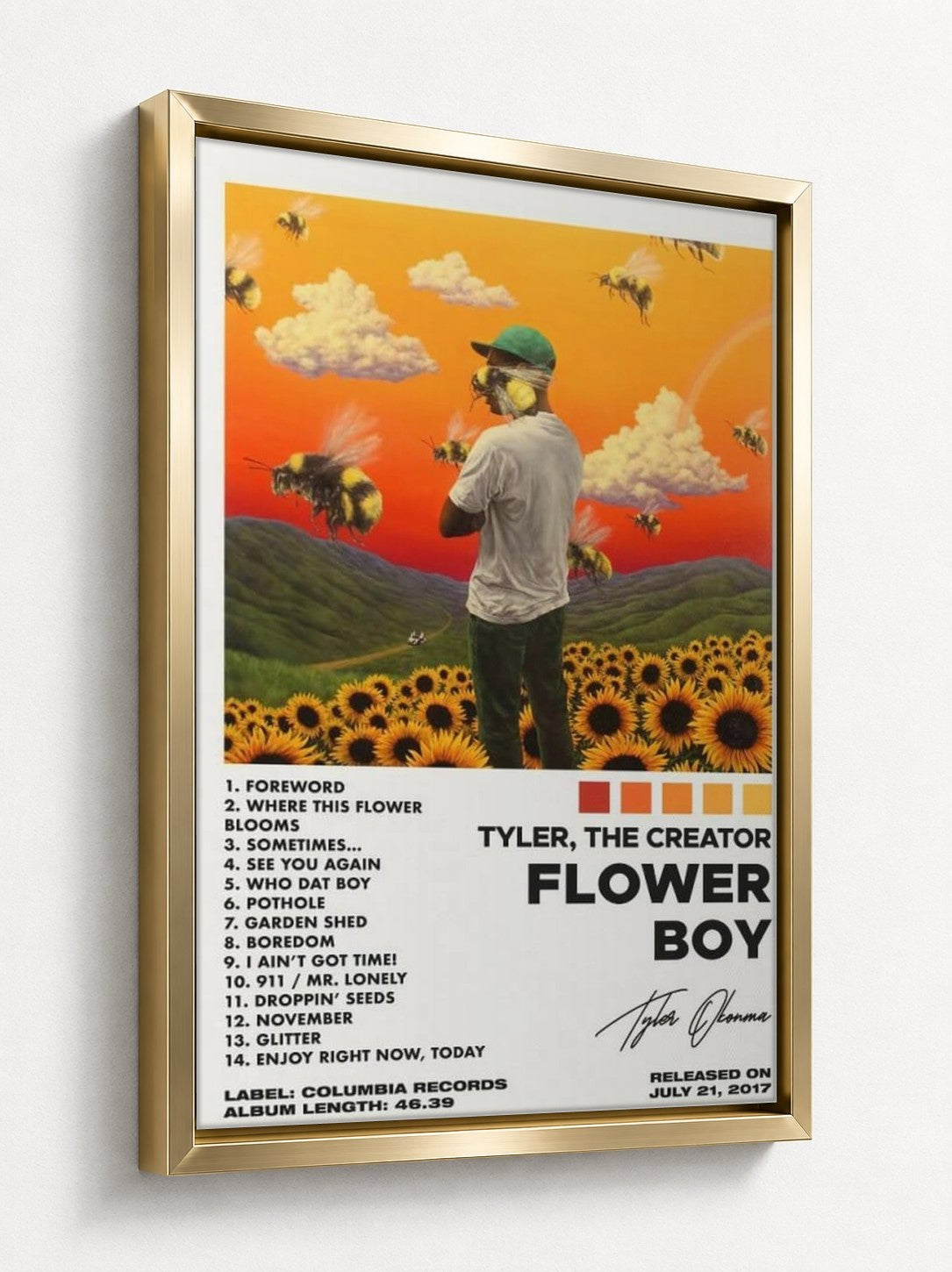 Gold floater