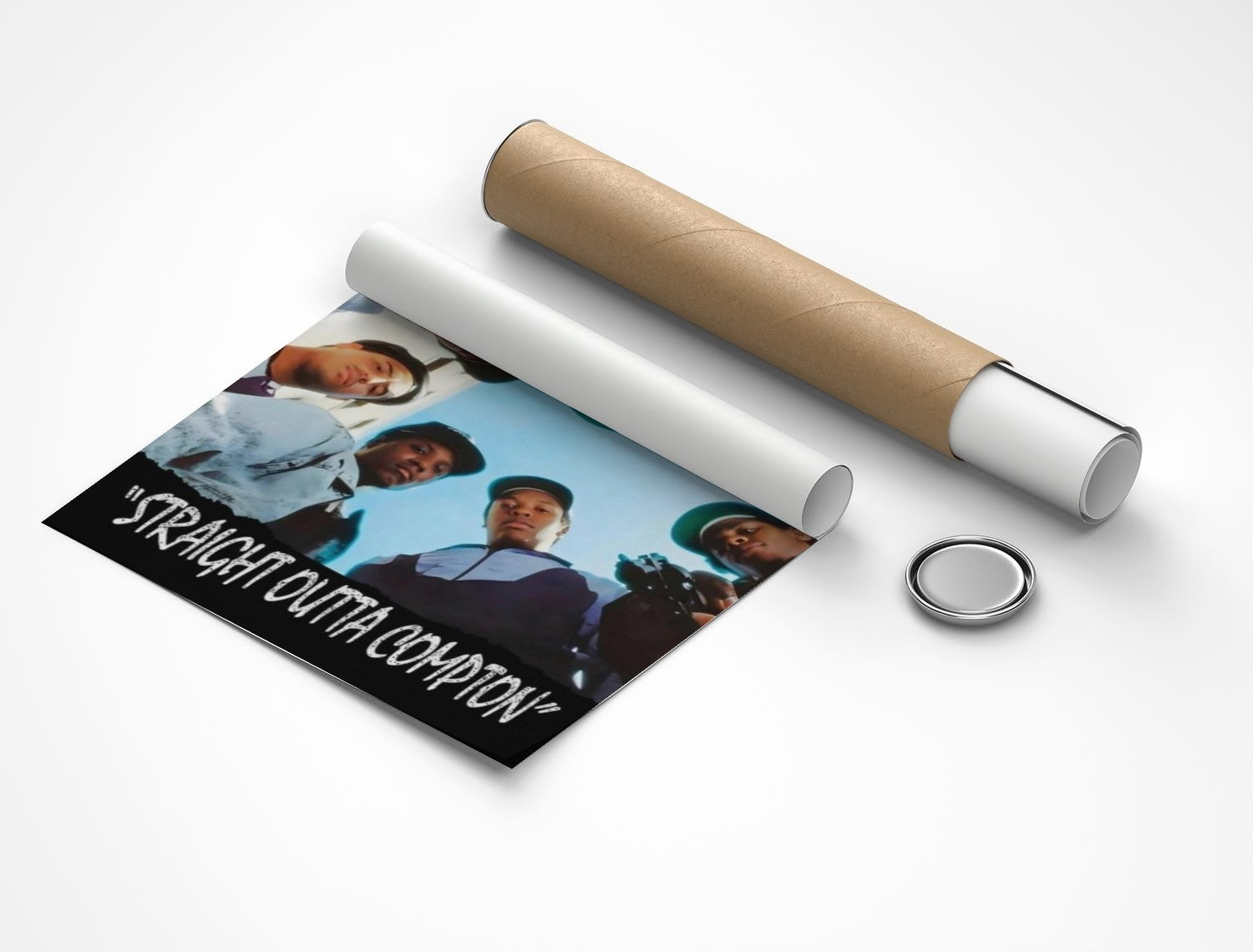 Rolled poster