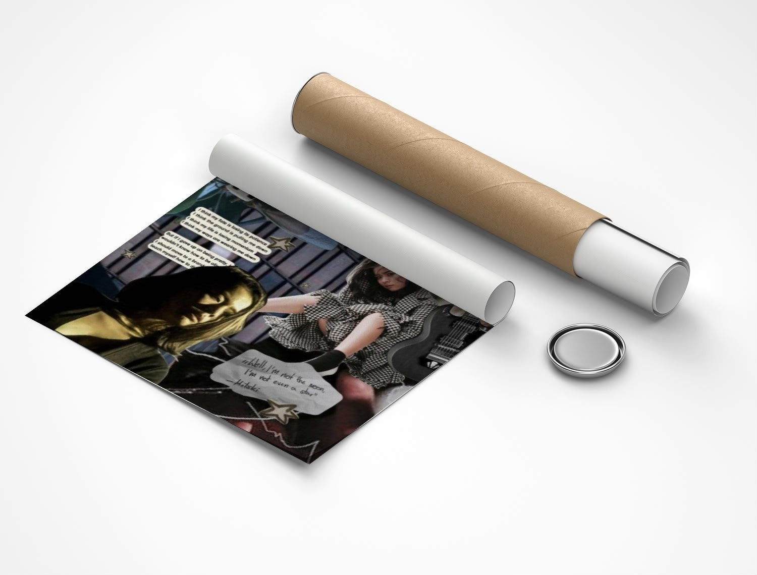 Rolled poster