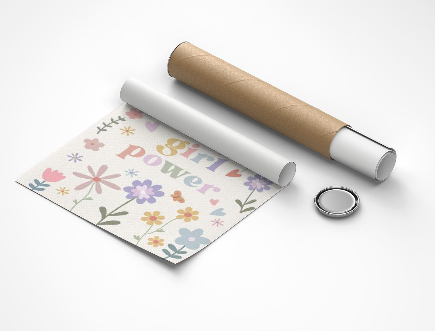 Rolled poster