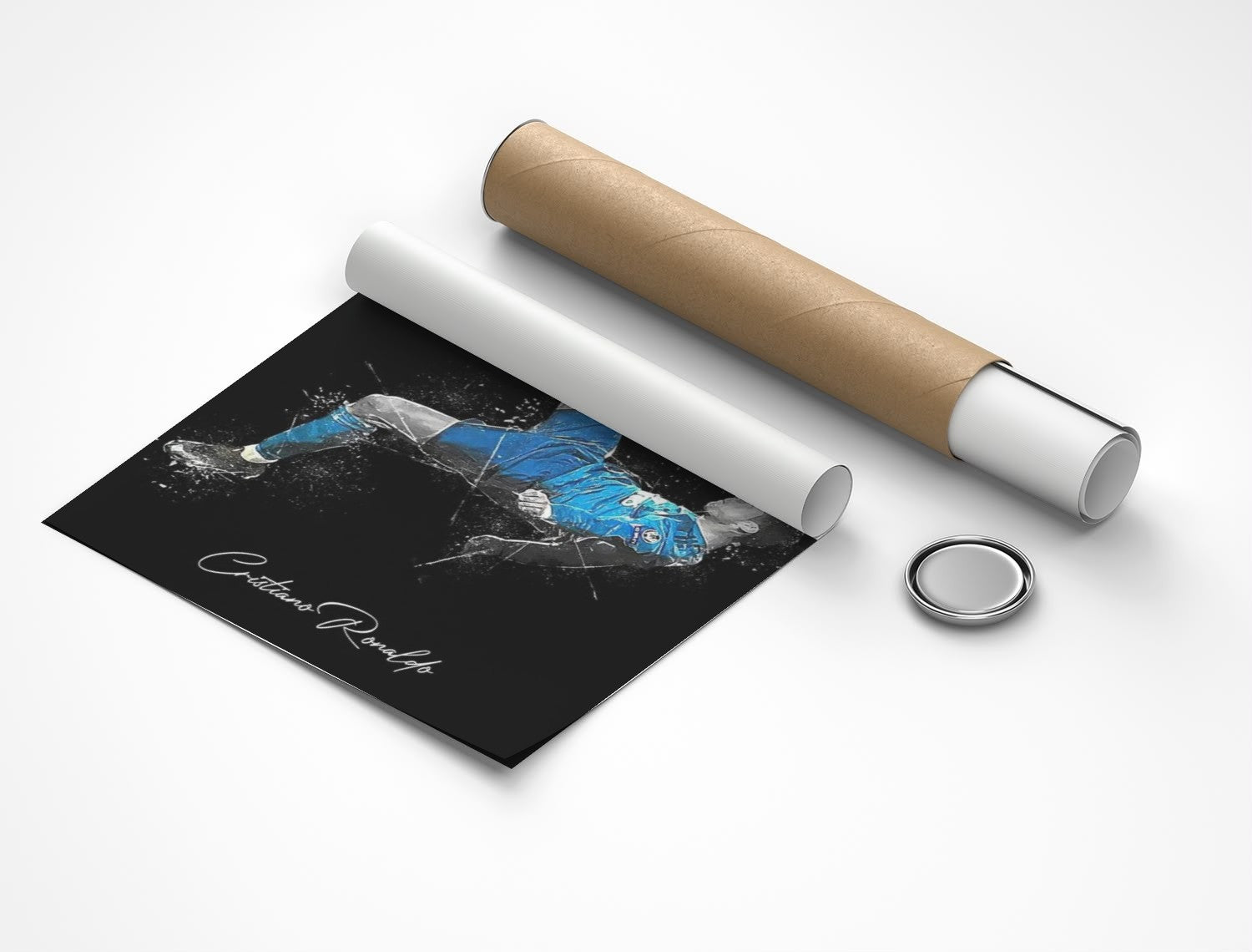 Rolled poster