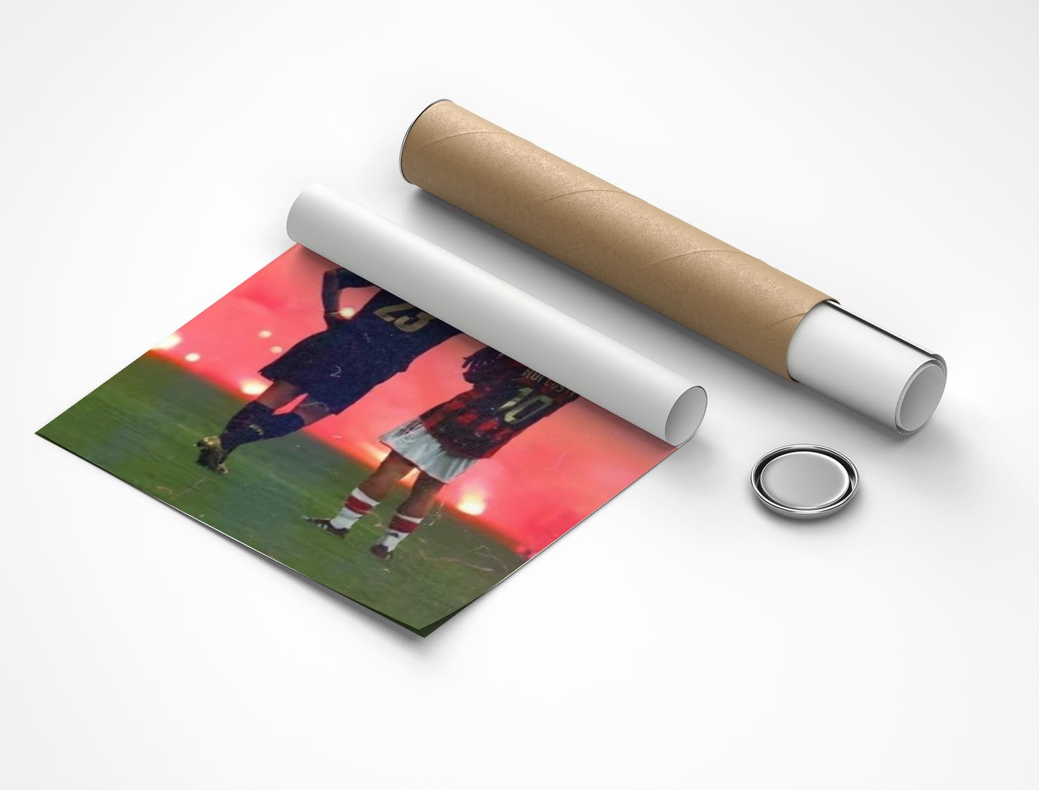 Rolled poster