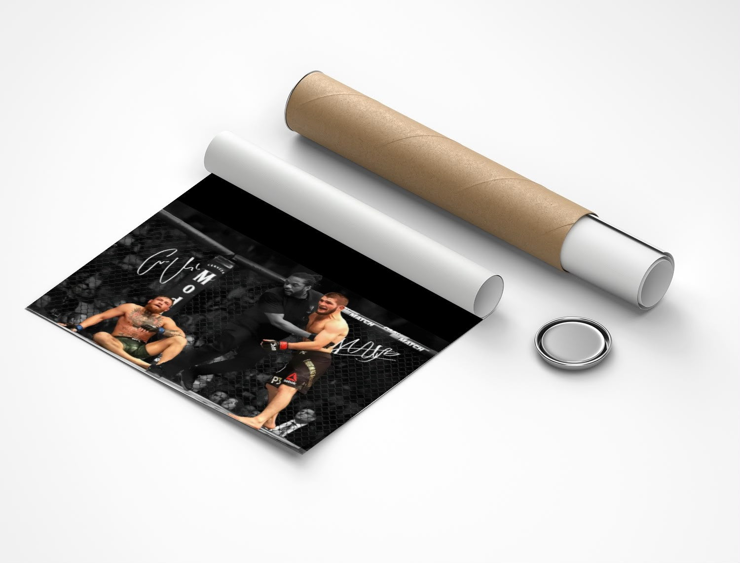 Rolled poster