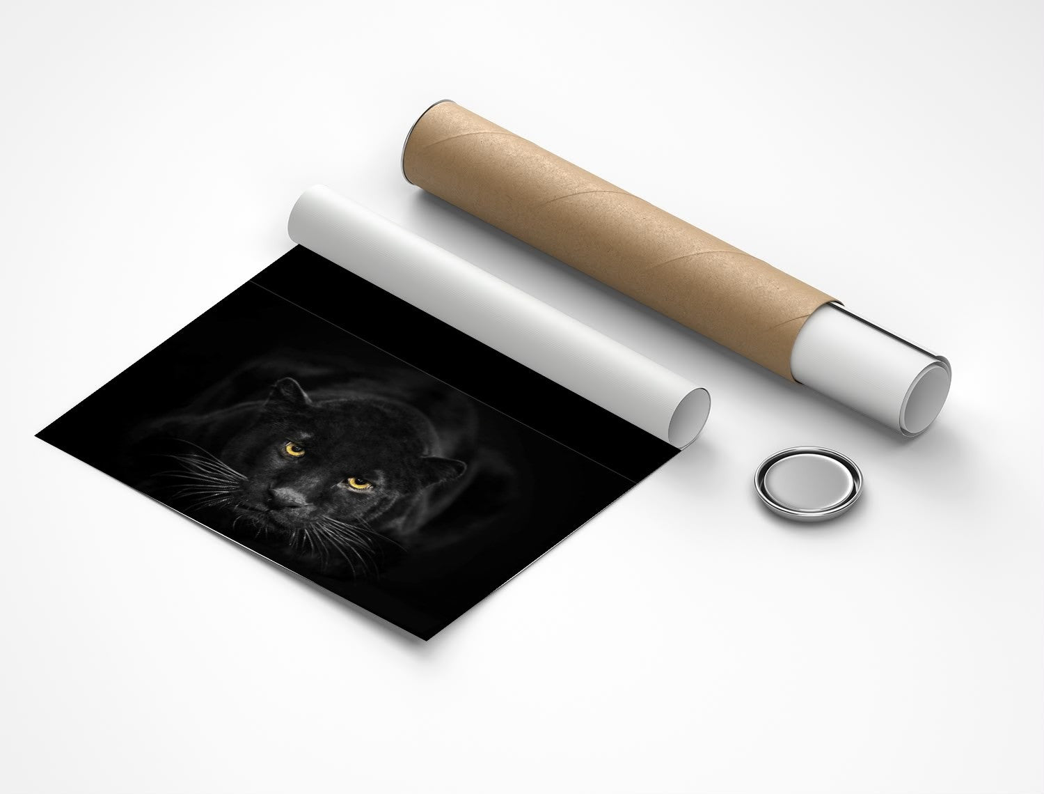 Rolled poster