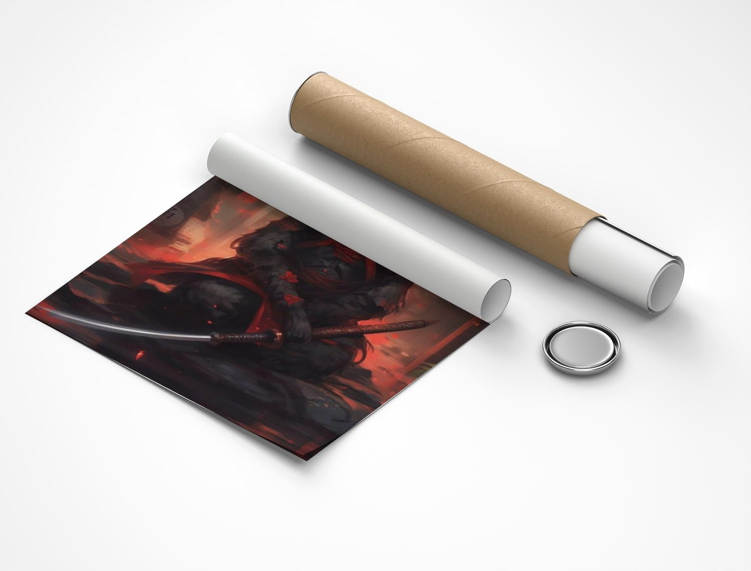 Rolled poster